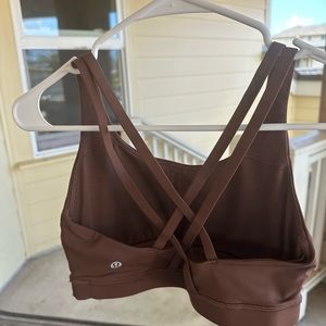 lululemon Energy Bra in Java, Medium Support, B-D Cups